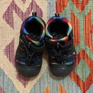 Great Keen Rainbow Black Kids Sneakers toddler 11